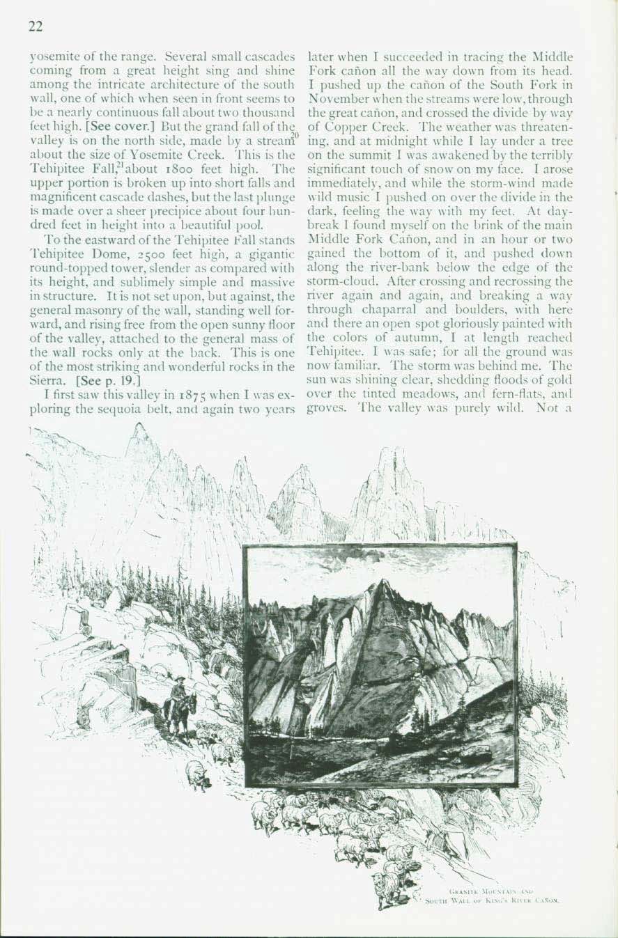 A RIVAL OF THE YOSEMITE: the ca&ntilde;on of the South Fork of Kings River, California. vist0010k